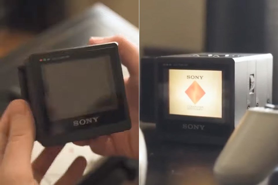 Sony Watchman FDL-330S Modular TV 1989