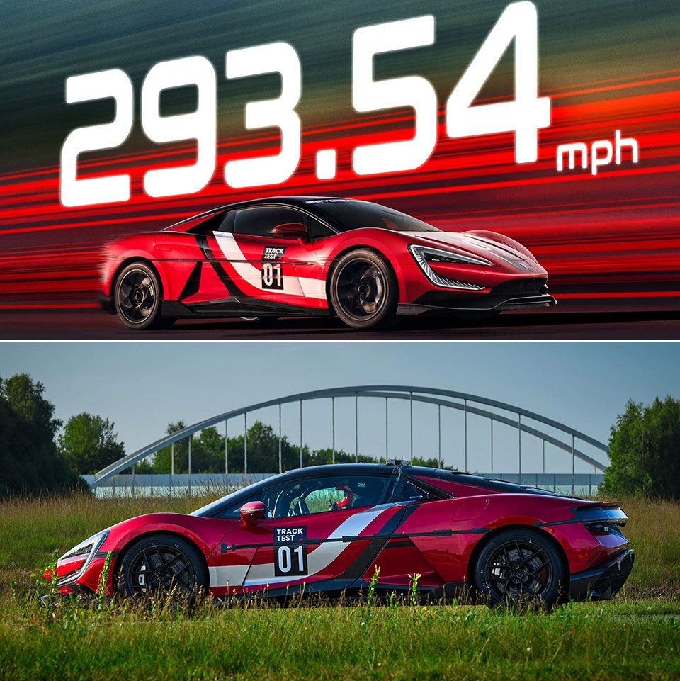 BYD Yangwang U9 Track Edition Speed Record Top Speed