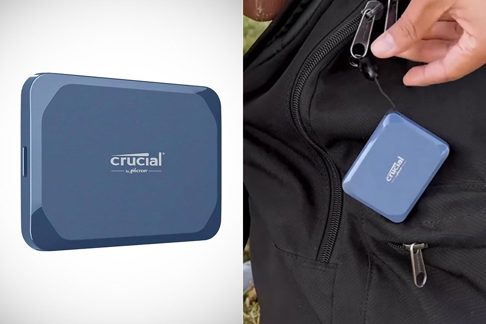Crucial’s X10 8TB Portable SSD is World's Smallest, Achieves Read Speeds Up to 2,100 MB/s