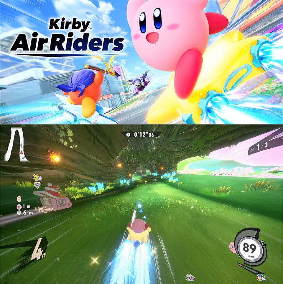 Kirby Air Riders Switch 2