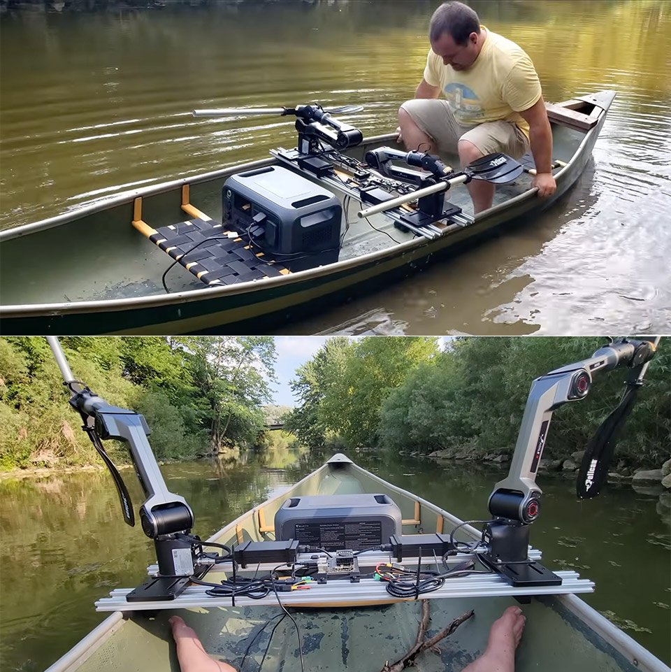 NVIDIA DIY Robotic Canoe