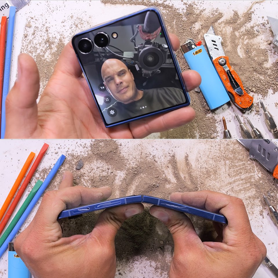 Samsung Galaxy Z Flip7 Durability Test
