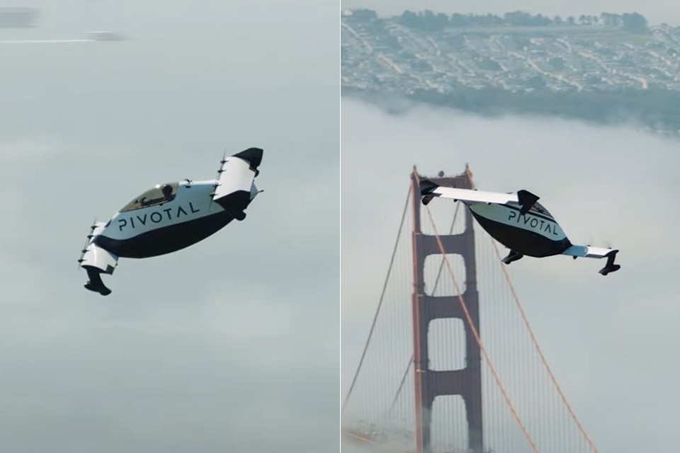 Pivotal Helix eVTOL Paramedic Test Flight