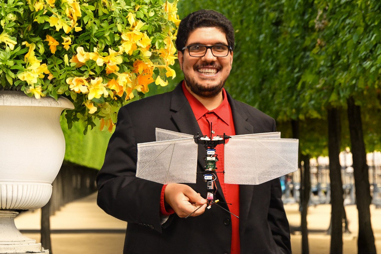 Moth-Like Flapper Drone Insect