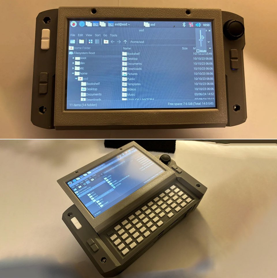 MutantC Raspberry Pi Handheld PC