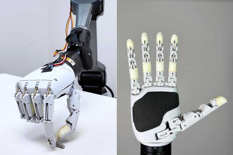 Open-Source Aero Hand Open