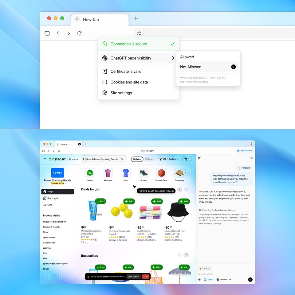 OpenAI ChatGPT Atlas Browser Launch