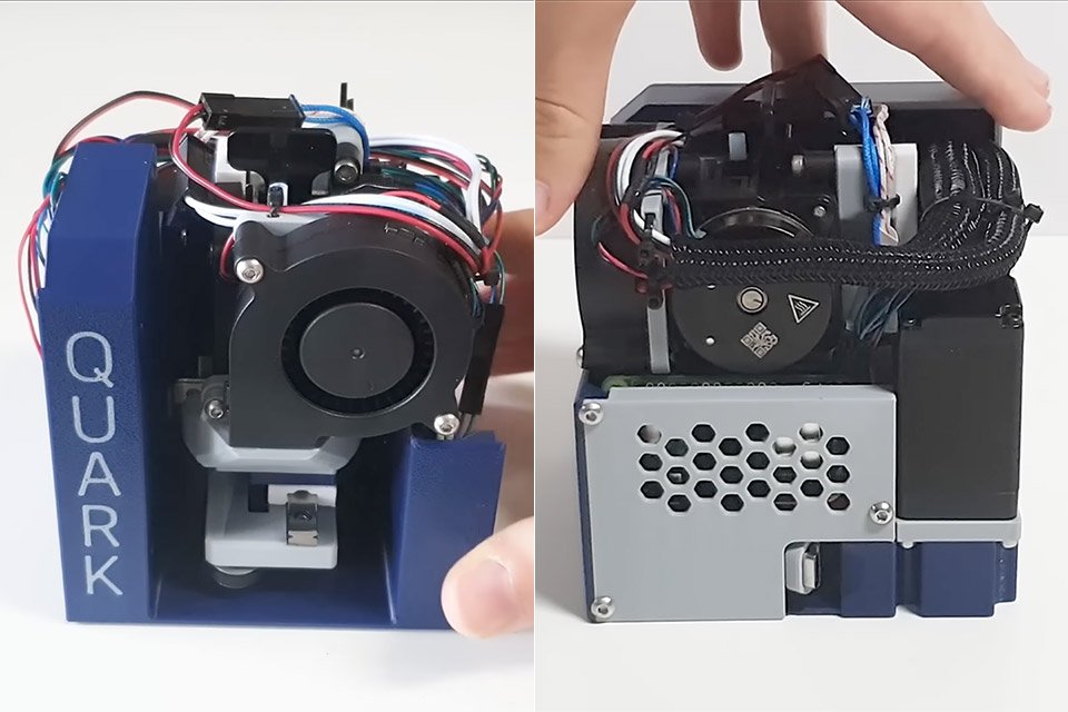 Palm-Sized Quark 3D Printer Micro