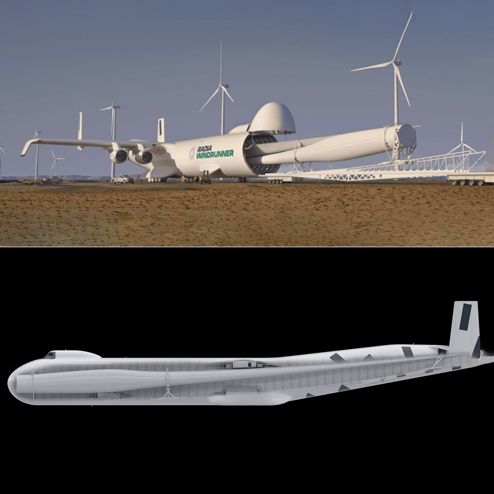 Radia Windrunner World's Largest Aircraft