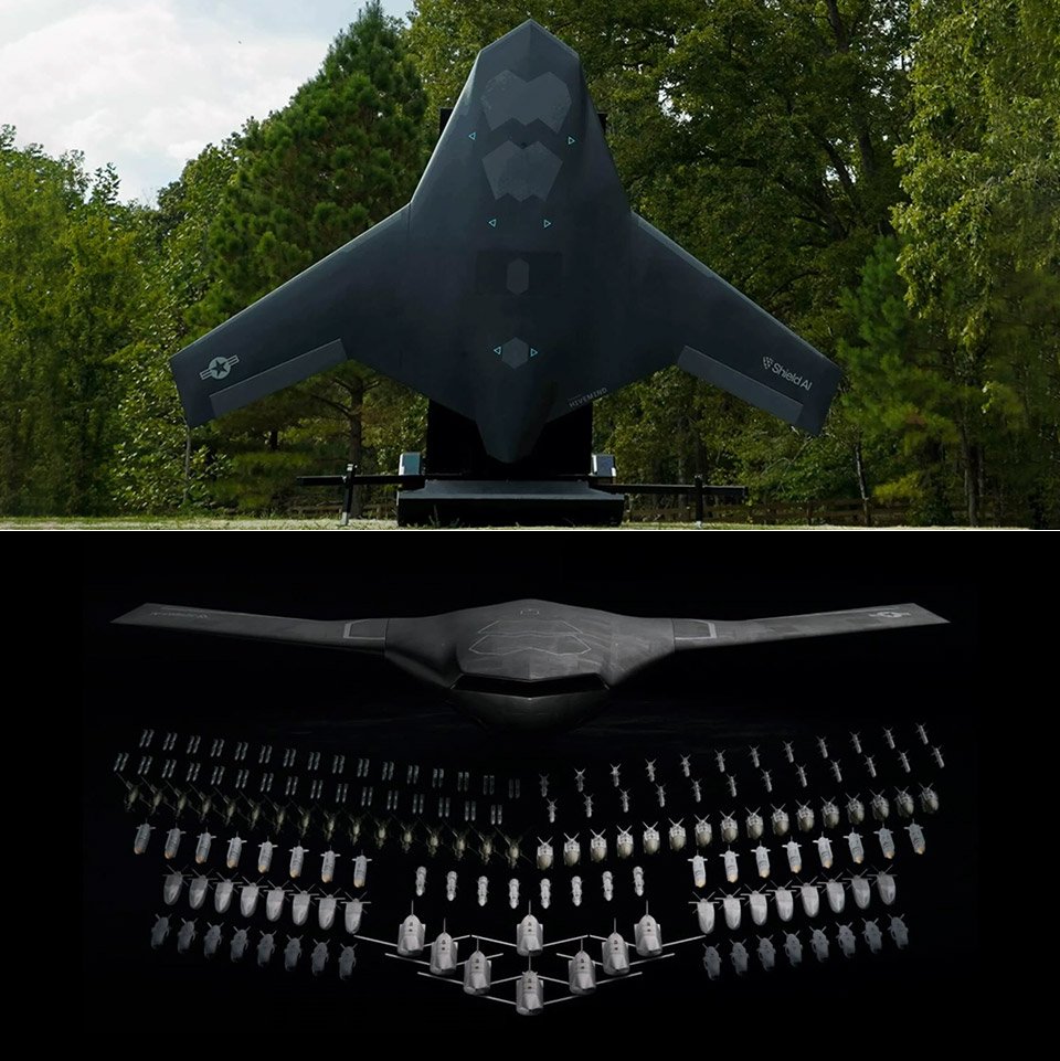 Shield AI X-BAT Unmanned Fighter Jet Drone