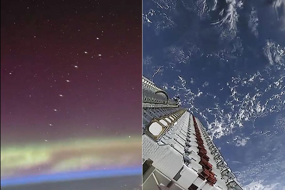 SpaceX Starlink Satellites ISS Astronaut Don Pettit