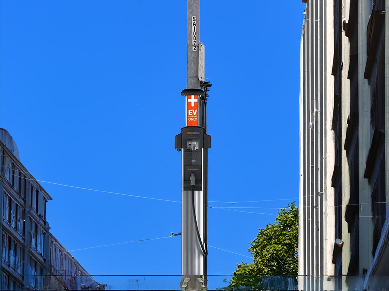 Streetlight EV Charger