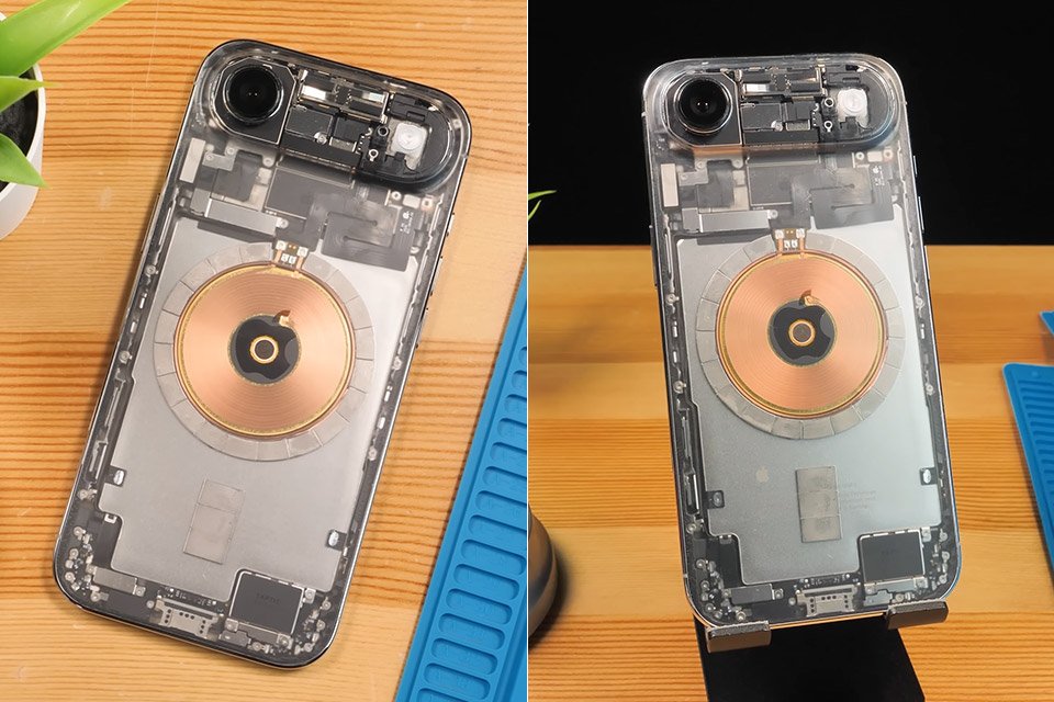 Transparent iPhone 17 Air